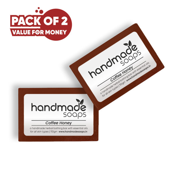 Coffee Honey Bathing Bar - 110gm (Pack of 2)